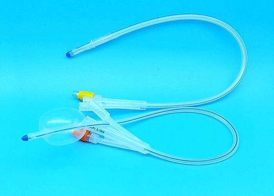 Medical Supplies 3 Way Foley Catheter 8 Fr / 10 Fr / 12 Fr Size High Safety