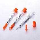 Home Use Plastic Insulin Syringe 0.3ml 0.5ml 1ml Disposable Medical Injection Plastic Insulin Syringe