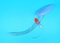 Silicone / PVC Flexible Laryngeal Mask , Medical Laryngeal Mask Double Lumen