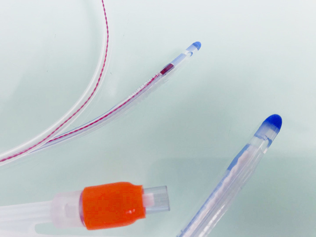 Size 8 Fr 26 Fr Temperature Sensor Silicone Urinary Catheter Soft And