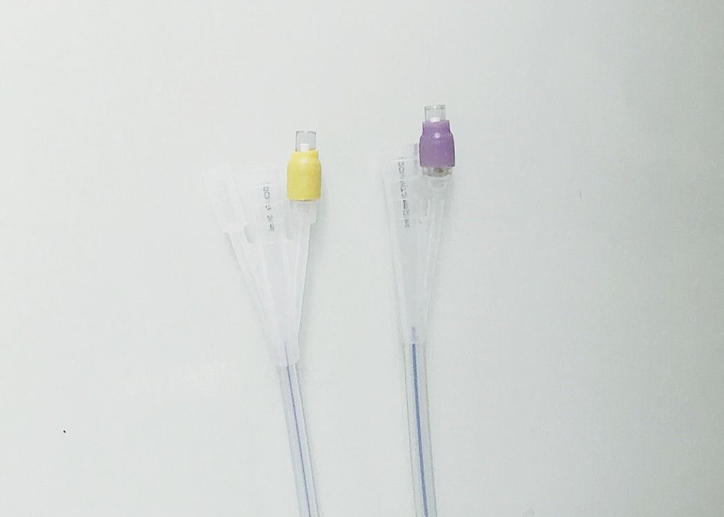 2 3 4 Way Double Lumen Foley Nelaton Catheter For Clinical Routine Urinary Catheterization