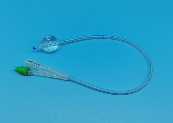 Silicone Foley Balloon Catheter , Medical Consumable Products For Hospitals