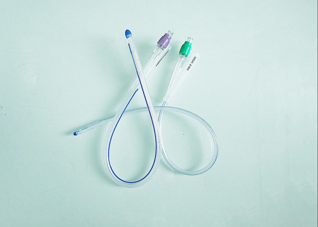Light Weight Latex Free Foley Catheter , 2 Way Urinary Catheter EO