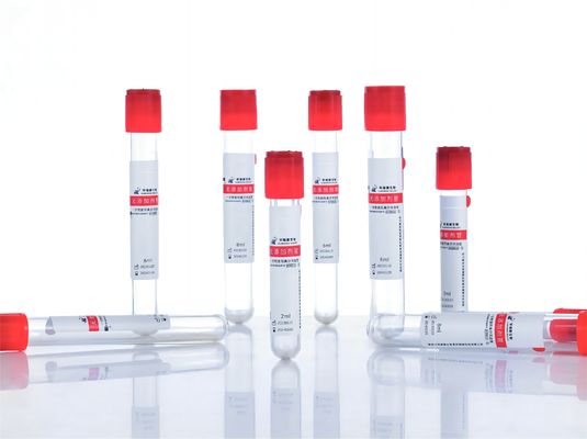 Manufacturers Price Medical Red Top 3ml 5ml 10ml Plain Sample Vacuum Blood Test Collection Tubes