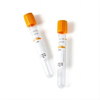 Single Use Clot Activator Tube Blood Collection Tube Sterile Glass Disposal Vacuum Blood Collection Tube