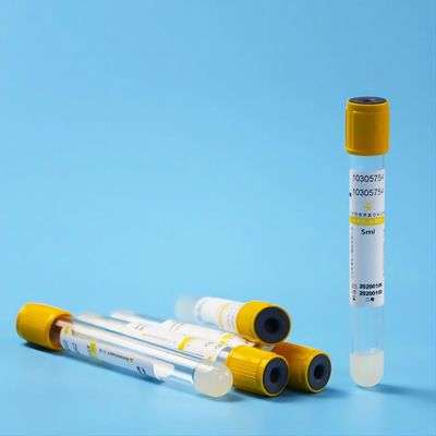 3ml,4ml,5ml,10ml Medical Use Disposable Top Gel And Clot Activator Sst Lab Vacuum Blood Collection Tube