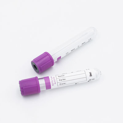 Ø13×75mm Vacuum Blood Collection Vacutainer Tubes Ø13×100mm K3/K2 EDTA Blood Test Collection Tube For Medical Use