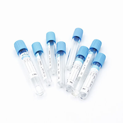 Blue Cap 5ml,10ml Laboratory Test Sodium Citrate Vacuum Blood Collection Pt Tube For Blood Coagulation Test