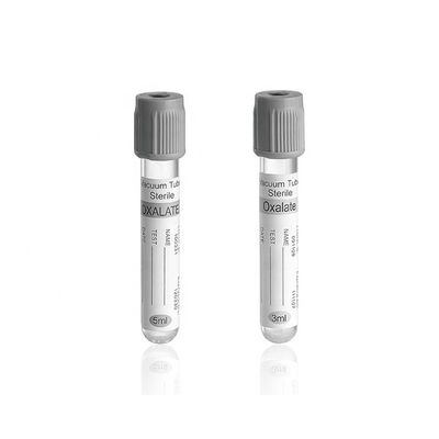 Grey Top 2ml,3ml,4ml, Vacuum Sodium Fluoride Glucose Blood Collection Tubes Glucose Tubes
