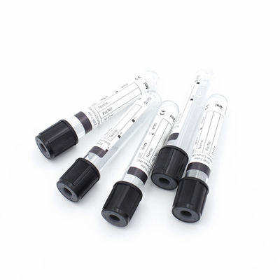 Medical Disposable Vacuum Blood Collection Sodium Citrate Tube 1.6ml 2.4ml ESR Tube Black Top