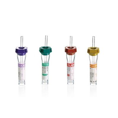 Medical Disposable purple green red yellow cap Vaccum/Non-Vacuum Glass/Plastic EDTA Vacutainer Blood Collection Tube