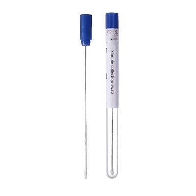 Flocked Swabs With Transport Tube For Virus Testing Wood PP Stainless Steel Tube For Choose