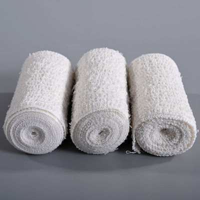 Original White Medical Bandage  Wrap Breathable Stretch Spandex And Cotton Disposable Crepe Bandage Roll