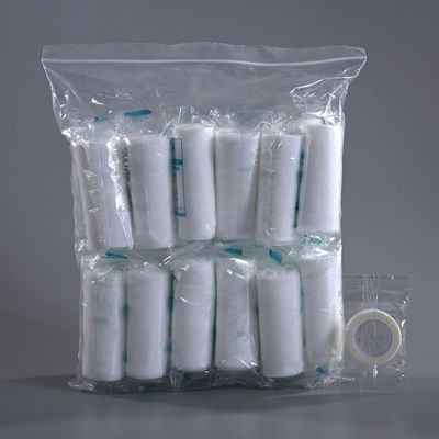 Medical Gauze Premium Breathable Stretched PBT Bandage Transfix Elastic Bandage For First Aid