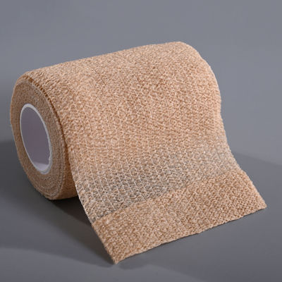 Colored Waterproof Non-Woven Self Adhesive Elastic Cohesive Bandage Flexible Cohesive Bandage