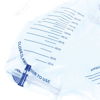 Urine Drainage Bag 2000 Ml Urinary Bag Urine Bag 2000ml Sterile Medical PVC Urine Meter Drainage Collector Bag