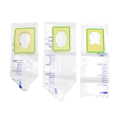Medical Disposable For Kids PVC Hospital 100ml 200ml Pediatric Urine Bag Baby Bag Urine  Pediatric Urine Collector