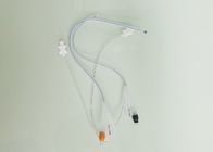 Medical Silicone Temperature Probe Foley Catheter 2 Way 3 Way 400mm Length