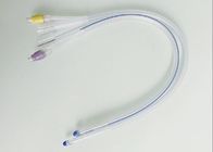 Silicone Coated Double Balloon Foley Catheter Urinary 2 3 4 Way Types
