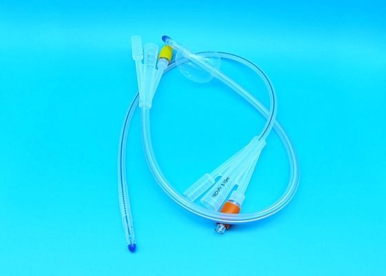 Medical Consumable Easy To Use Three Way Urinary Catheter 8 - 26 Fr