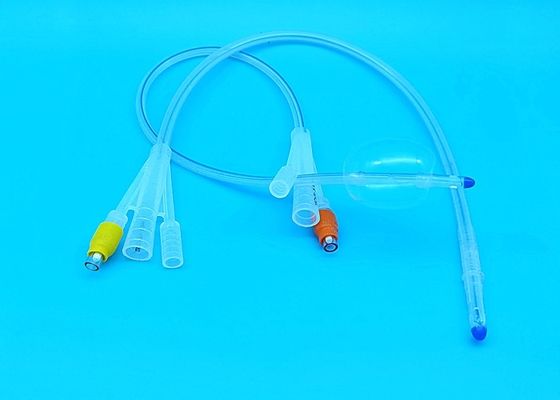 Medical Supplies 3 Way Foley Catheter 8 Fr / 10 Fr / 12 Fr Size High Safety