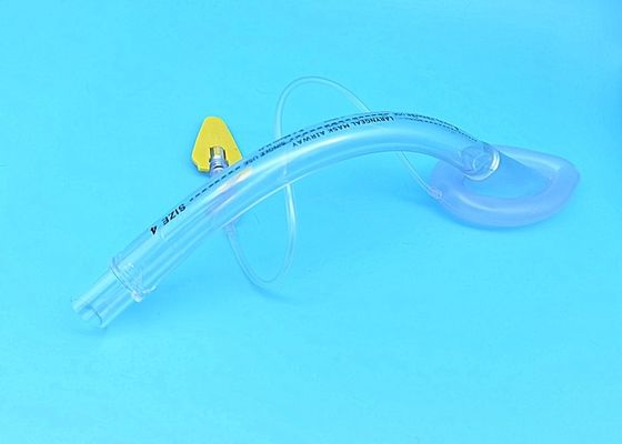 Single Use Flexible Laryngeal Mask , Silicone Laryngeal Mask For Child Use