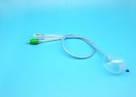 Custom Two Way Foley Catheter , Latex Free Catheter 3 - 30ml Balloon Capacity