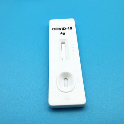 Plastic Cassette Corona Virus Diagnostic Test Kits Saliva Specimen