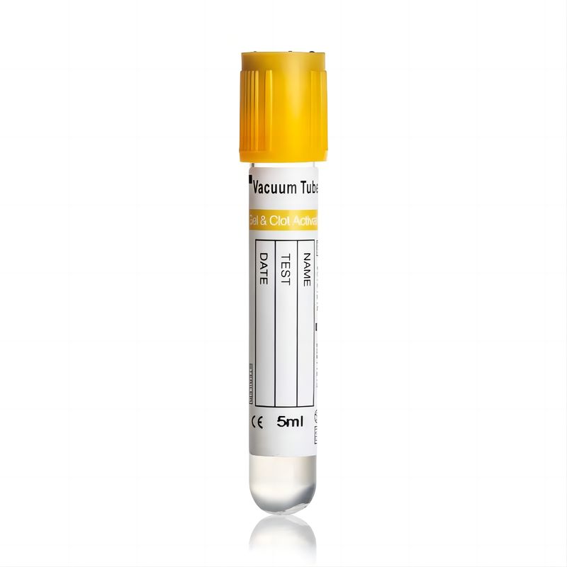 3ml,4ml,5ml,10ml Medical Use Disposable Top Gel And Clot Activator Sst Lab Vacuum Blood Collection Tube