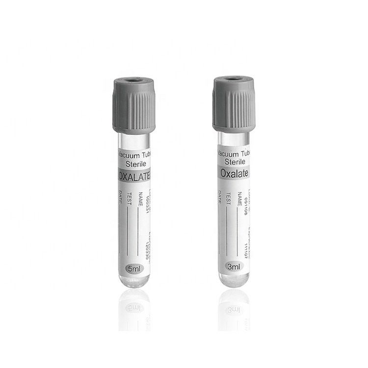 Grey Top 2ml,3ml,4ml, Vacuum Sodium Fluoride Glucose Blood Collection Tubes Glucose Tubes