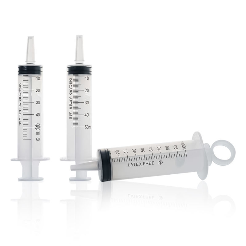 Irrigation Syringe 20ml, 50ml,60ml,100ml Disposable Feeding Syringe Veterinary Pets Feeding Irrigation Syrin