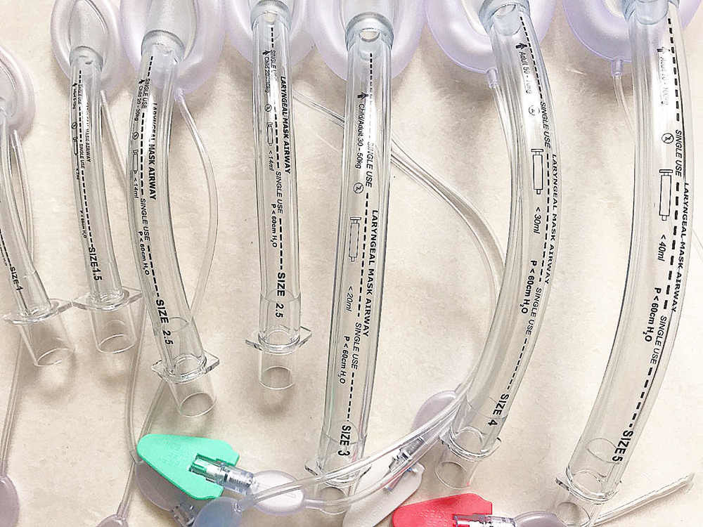 Disposable Silicone Laryngeal Mask Cylindrical Shape