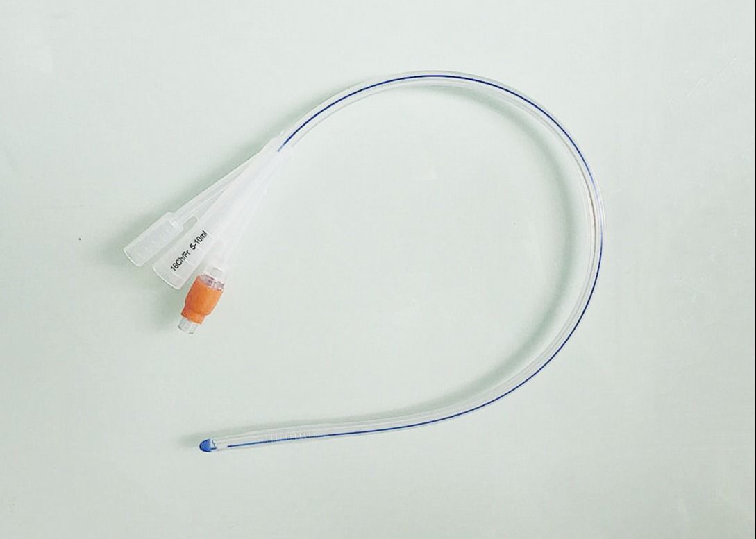 Length 400mm 3 Way Foley Catheter For Adults Clinical Routine Urinary Catheterization