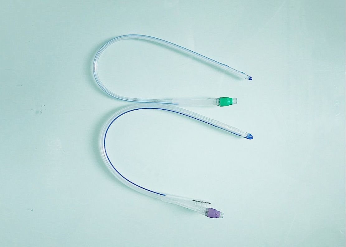 CE / ISO Approved Silicone 2 Way Foley Catheter With Different Balloon Filling Capacity