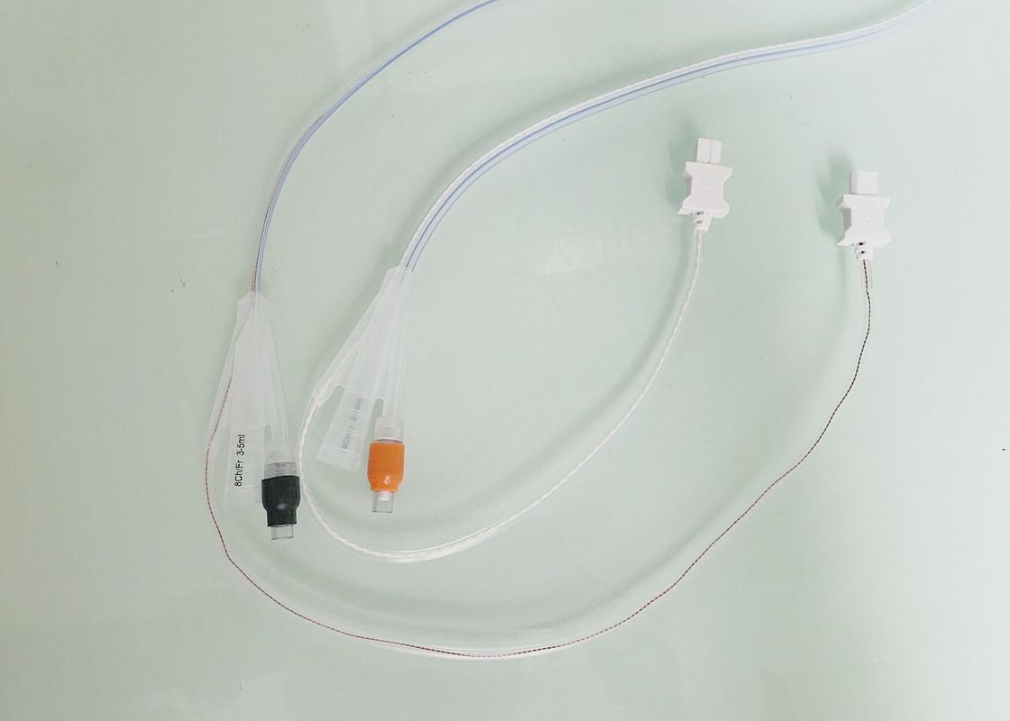 Medical Temperature Probe Foley Catheter 3 - 30ml Balloon Capacity Nelaton Catheter