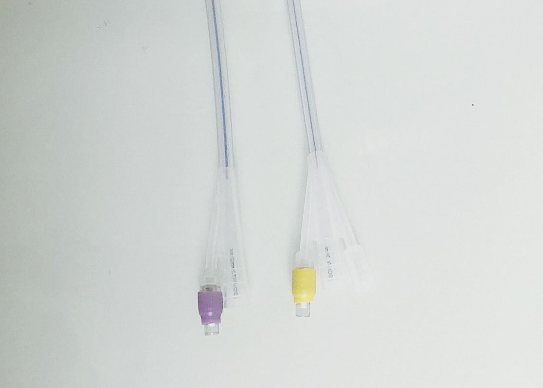 400mm Length Double Balloon Foley Catheter Individual Polybag Package