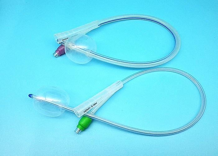 Flrdxy 2-Way Silicone Urinary Catheter - Medical Disposable, Sizes 12Fr-24Fr